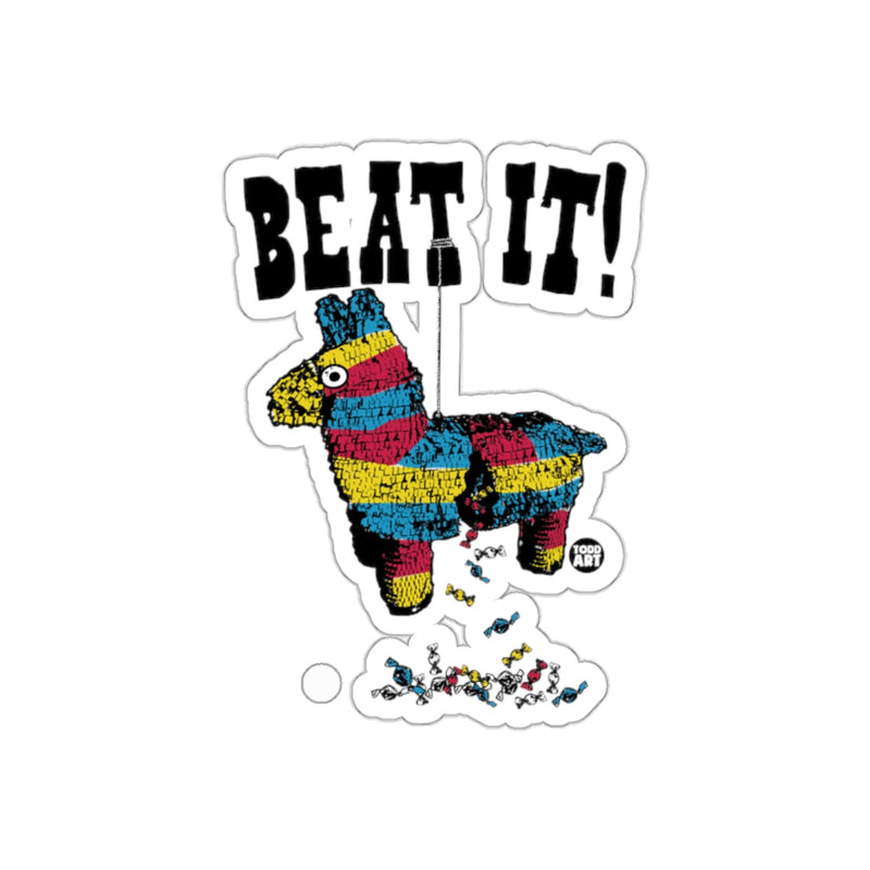 Load image into Gallery viewer, Beat It Pinata Theme Candy Party Fun Sticker
