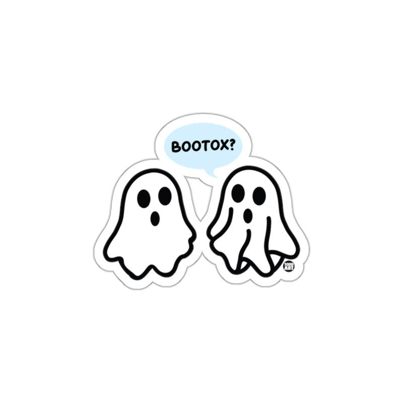 Load image into Gallery viewer, Cute Ghosts Asking Bootox Question Sticker
