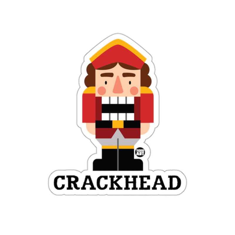 Load image into Gallery viewer, Crackhead Nutcracker Parody Sticker Art Fun Decal
