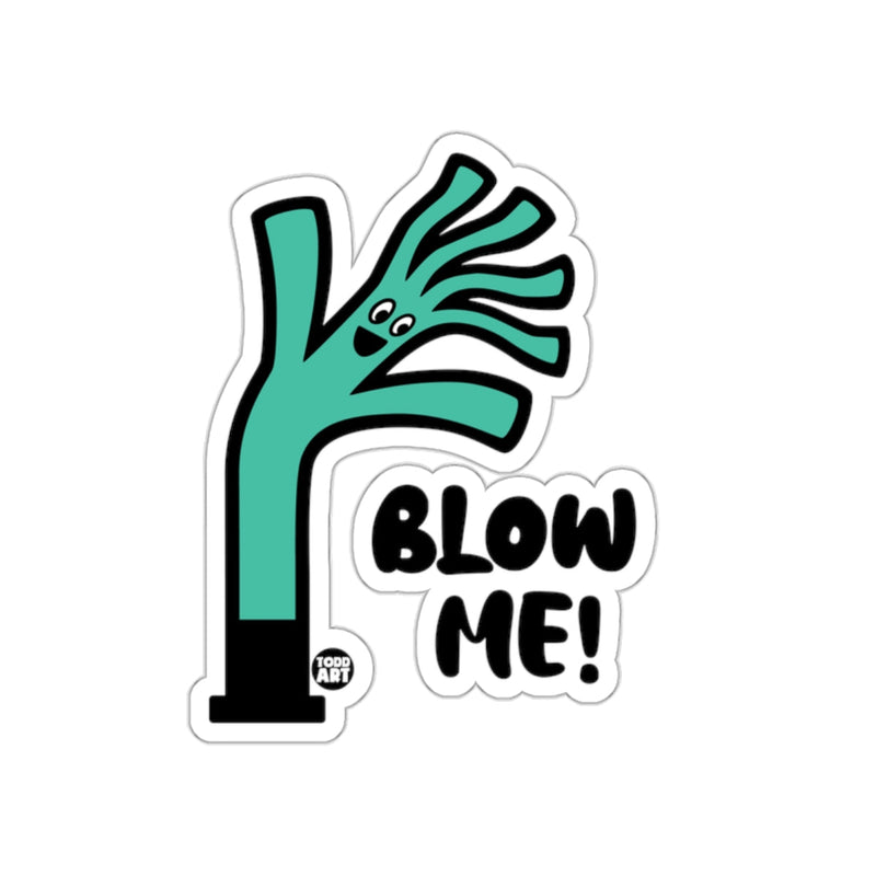 Load image into Gallery viewer, Blow Me Funny Inflatable Character Sticker
