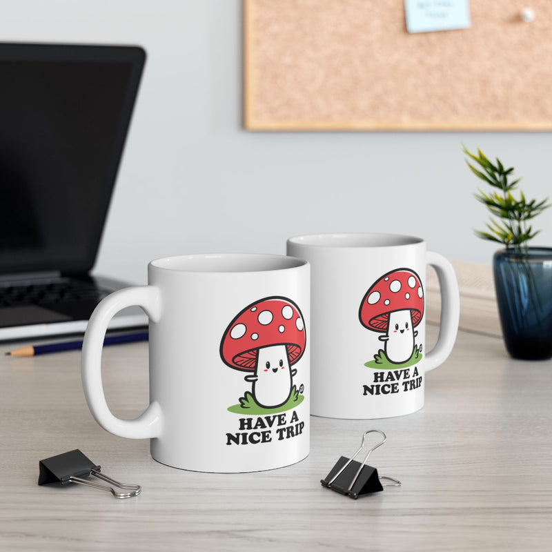 Load image into Gallery viewer, Cute Mushroom Have A Nice Trip Mug For Coffee Lovers
