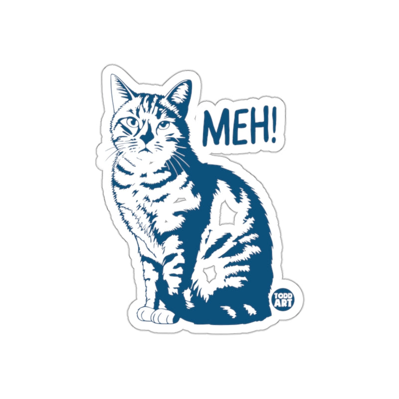 Load image into Gallery viewer, Meh Cat Sticker for Your Personal Belongings
