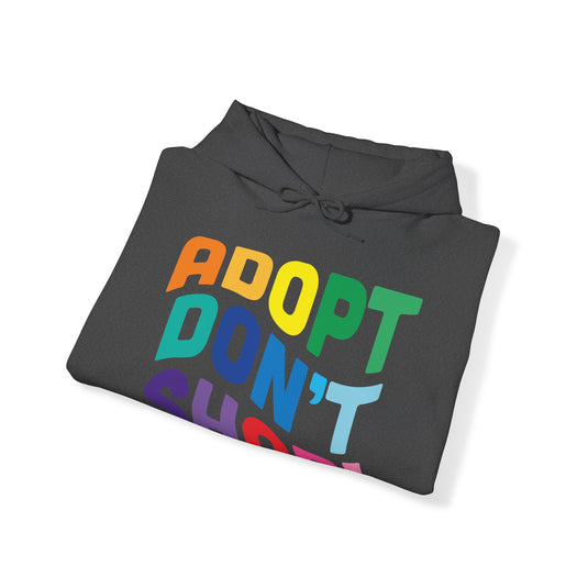 Adopt Don't Shop Unisex Heavy Blend Hooded Sweatshirt