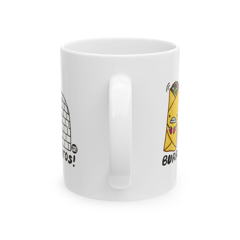 Load image into Gallery viewer, Burrrrritos Coffee Mug, Funny Burrito Mug
