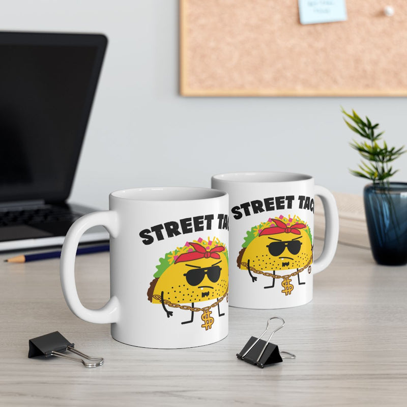 Load image into Gallery viewer, Street Taco Meme Mug Funny Coffee Cup Office Gift
