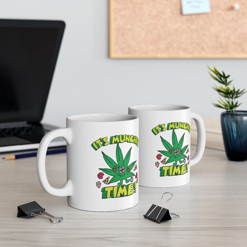 Load image into Gallery viewer, It's Munch Time Printed Mug Set for Coffee Lovers
