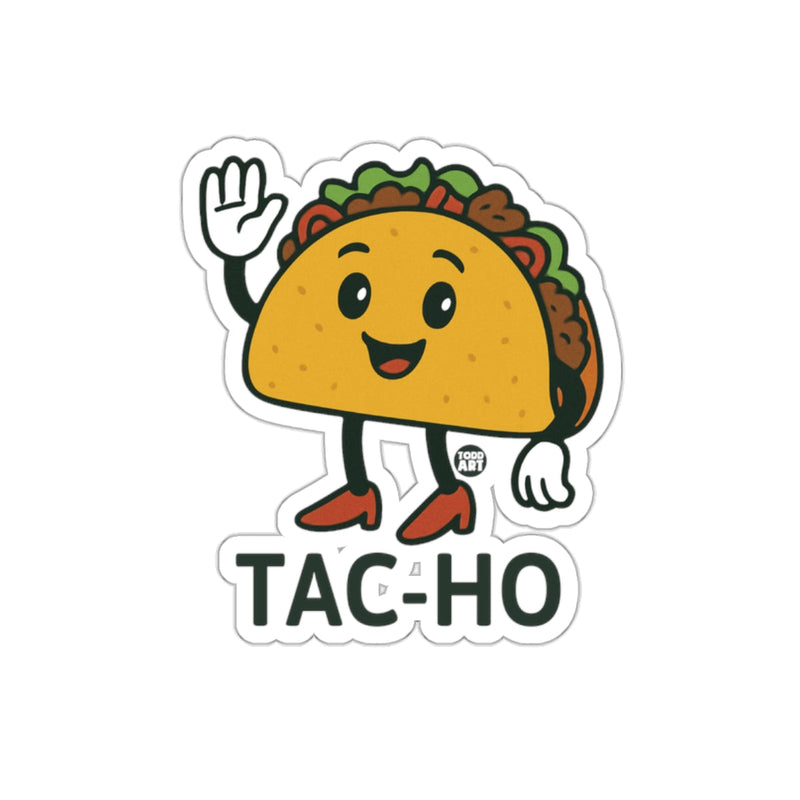 Load image into Gallery viewer, Cute Happy Taco Character with Shoes Sticker
