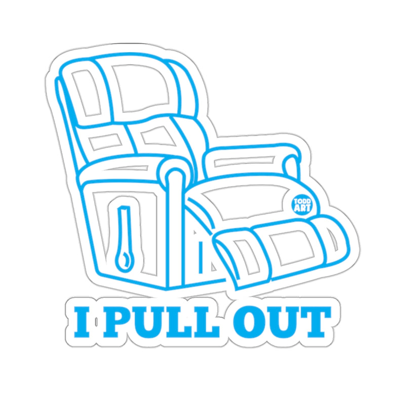 Load image into Gallery viewer, I PULL OUT Recliner Chair Funny Graphic Design 
