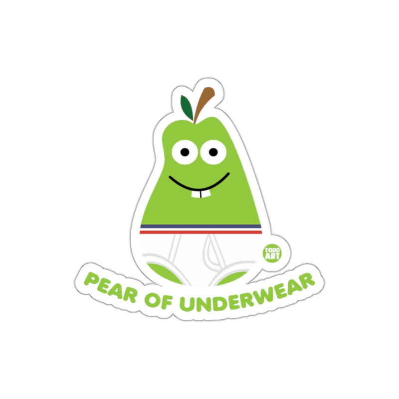Load image into Gallery viewer, Pear of Underwear Cute and Funny Sticker
