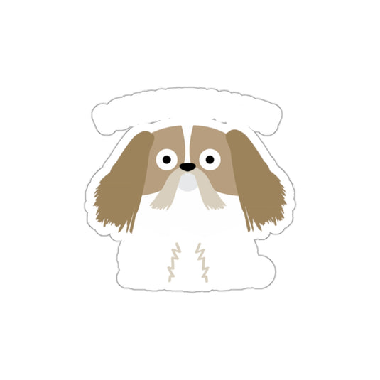 Cute Shih Tzu Cartoon Illustration Sticker product