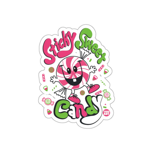 Sticky Sweet Candy Fun Cartoon Sticker