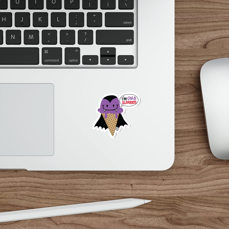 Load image into Gallery viewer, Spooky Cute Vampire Ice Cream Cone I'M COLD BLOODED 
