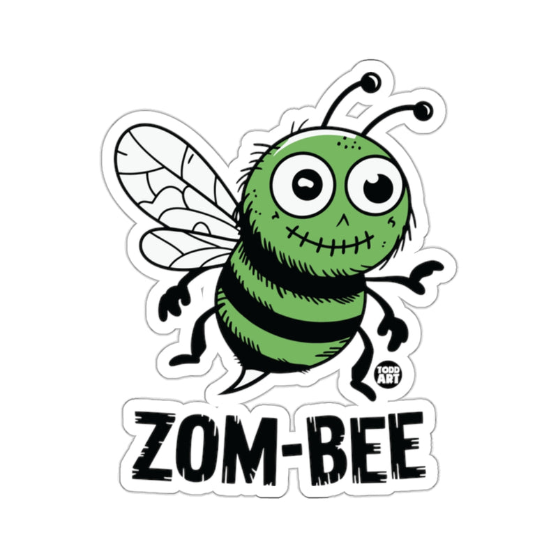 Load image into Gallery viewer, ZOM-BEE zombie green bee Todd Art 
