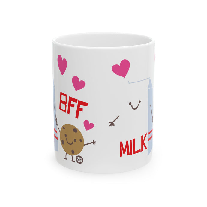 BFF Milk and Cookies Coffee Mug, Best Friends Forever Milk and Cookie Coffee Mug