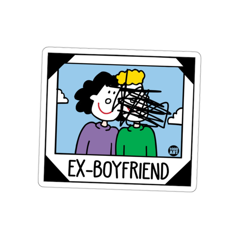Load image into Gallery viewer, Funny Ex-Boyfriend Illustration Sticker for Humorous Gifts
