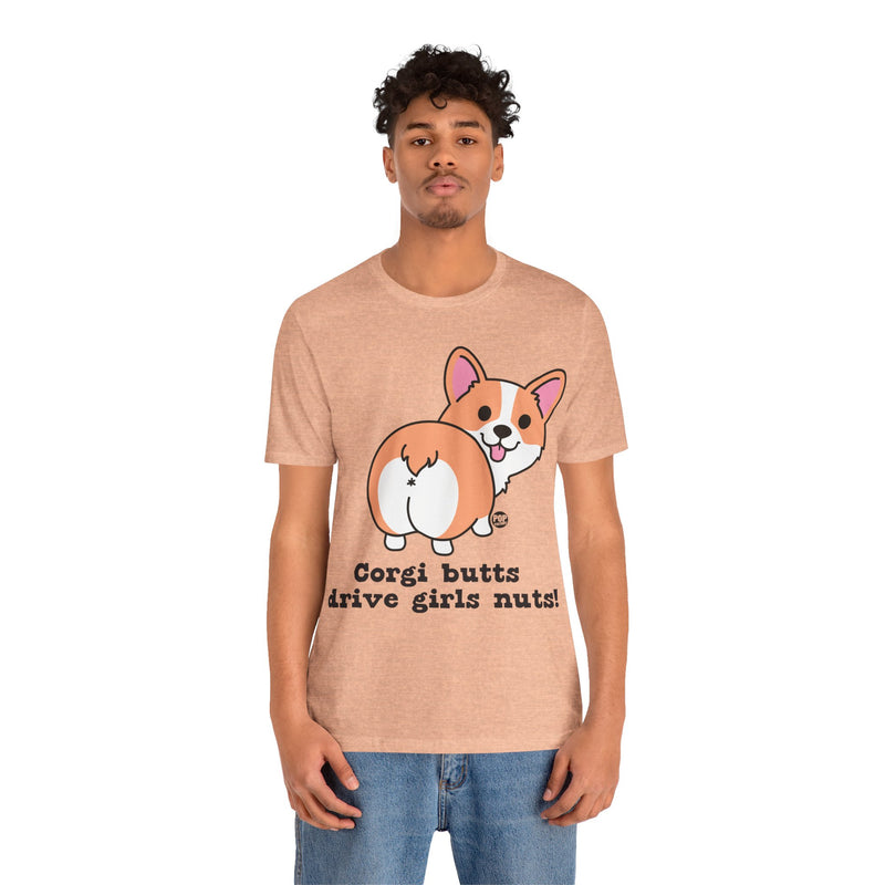 Load image into Gallery viewer, Corgi Butts Unisex Tee
