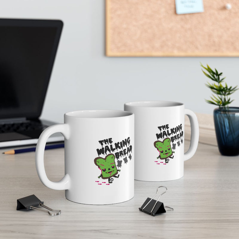 Load image into Gallery viewer, The Walking Bread Funny Zombie Cartoon Mug for Your Office
