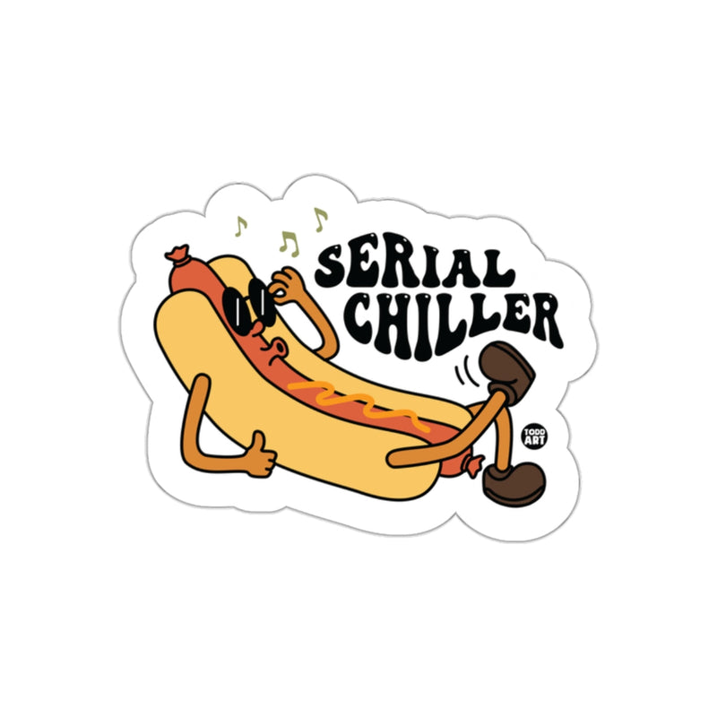 Load image into Gallery viewer, Serial Chiller Hot Dog Character Sticker
