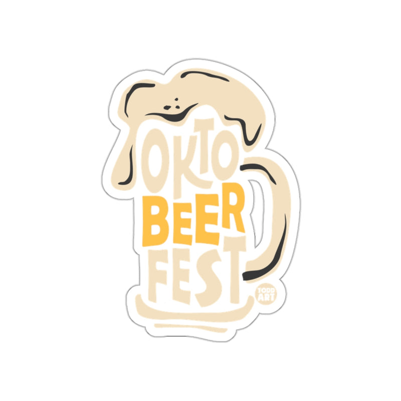 Load image into Gallery viewer, Oktoberfest Beer Mug Sticker for Celebrations
