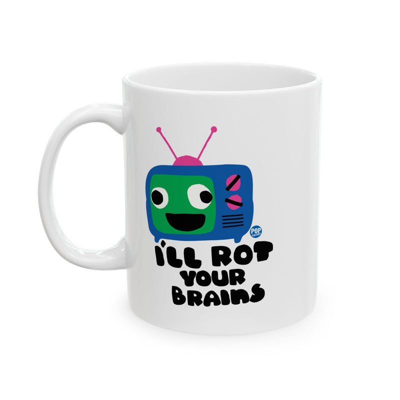 Load image into Gallery viewer, I&#39;ll Rot Your Brain TV Mug
