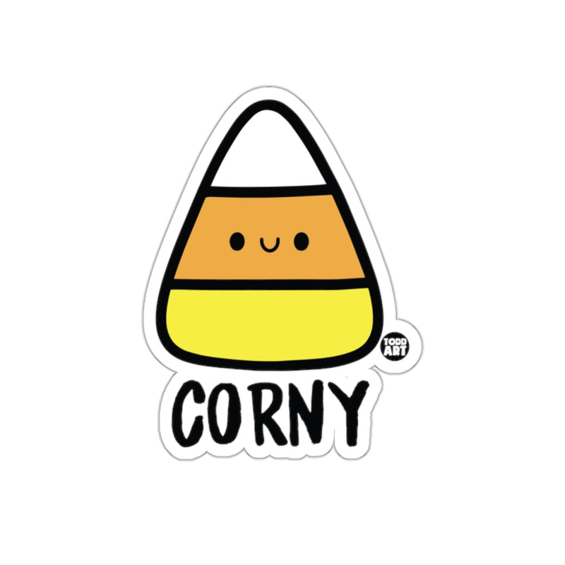 Load image into Gallery viewer, Cute Corny Smiling Candy Sticker Fun Halloween Decor
