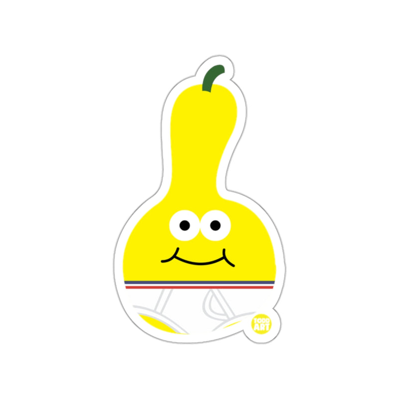 Load image into Gallery viewer, Cute Yellow Smiling Cartoon Character Sticker
