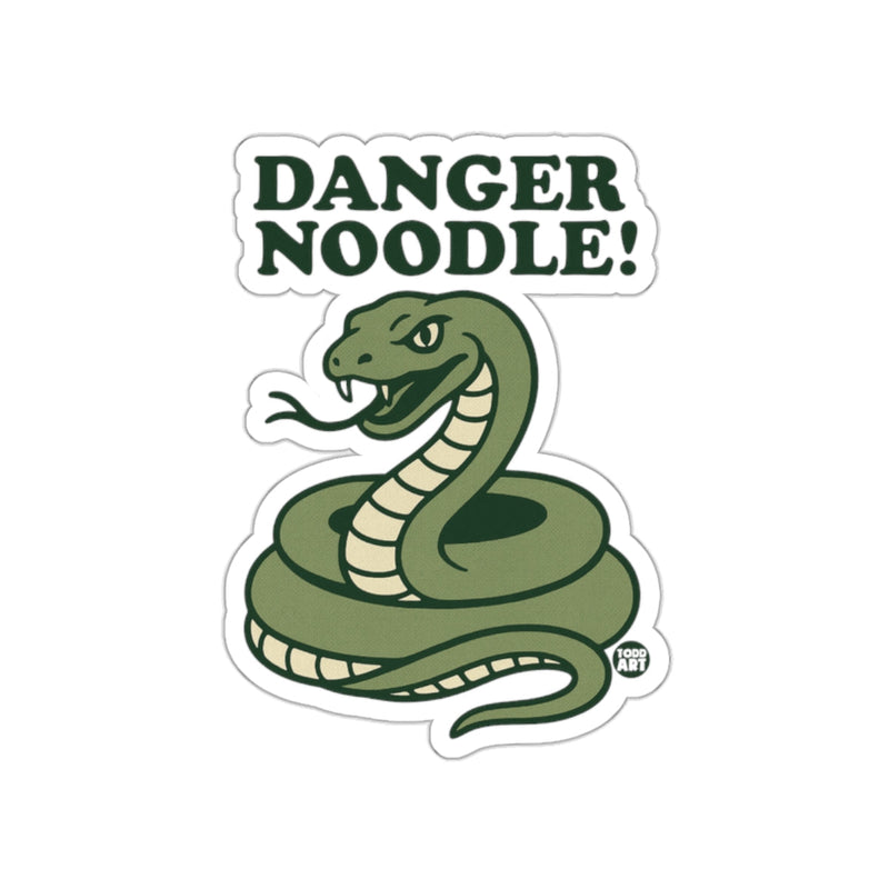 Load image into Gallery viewer, Danger Noodle Snake Reptile Funny Animal Cartoon sticker
