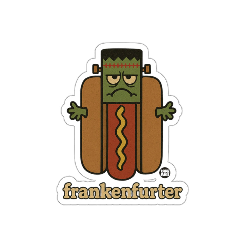 Load image into Gallery viewer, Frankenfurter Hot Dog Character Sticker
