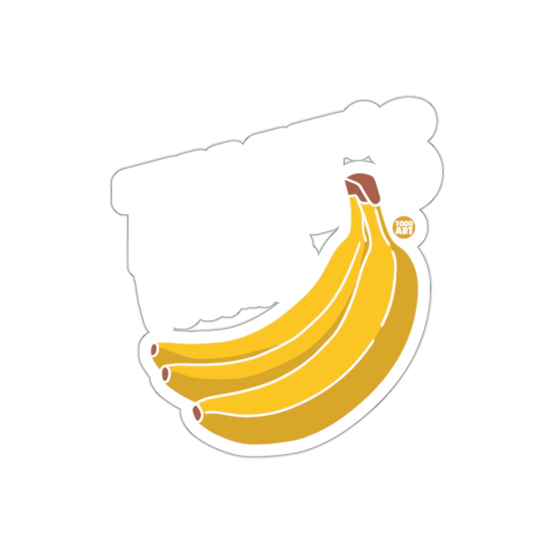 Load image into Gallery viewer, That's Bananas Fun Yellow Banana Sticker
