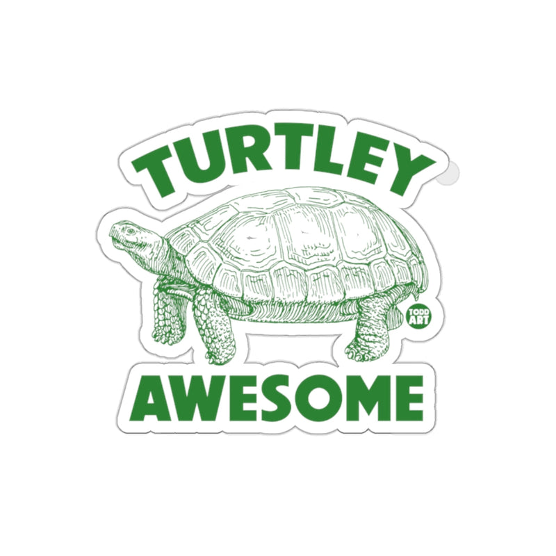 Load image into Gallery viewer, Turtley Awesome Turtle Graphic Sticker Product

