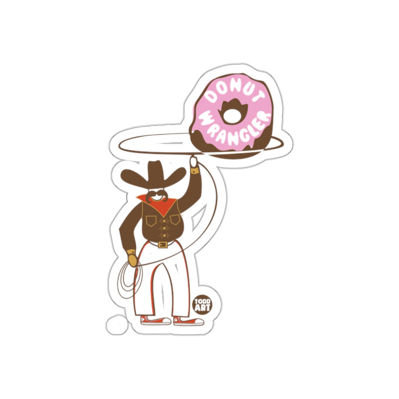 Load image into Gallery viewer, Donut Wrangler Cowboy Lasso Sticker fun product
