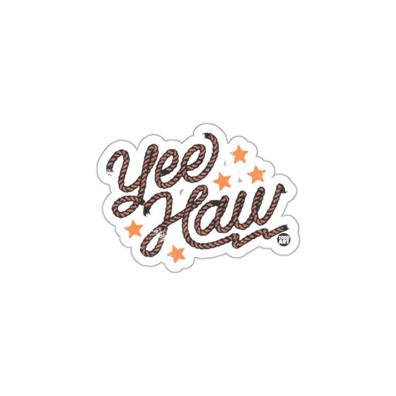 Load image into Gallery viewer, Decorative Yee Haw Sticker for Laptops and More
