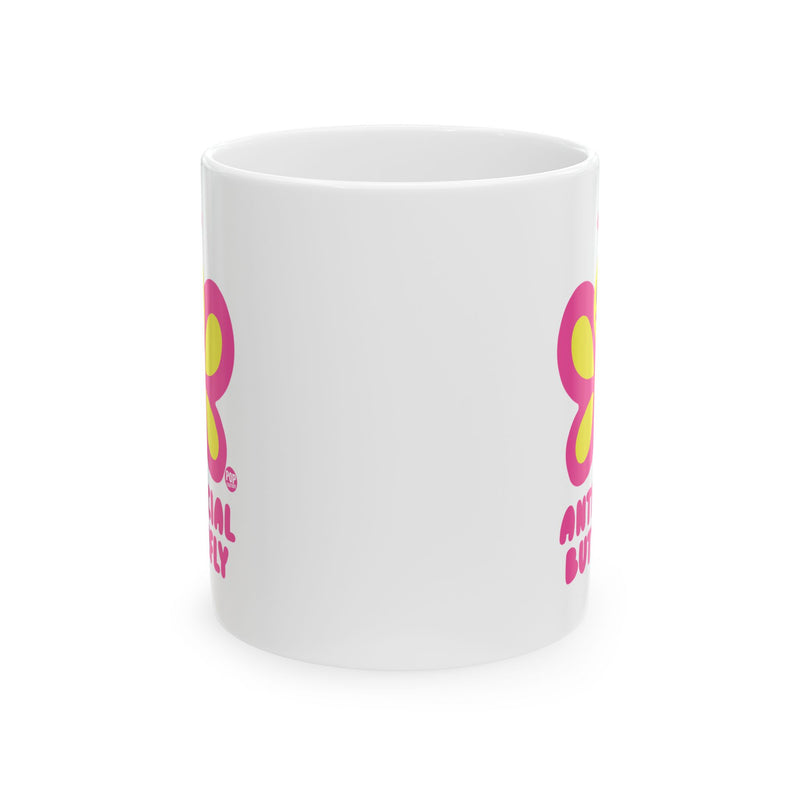 Load image into Gallery viewer, Antisocial Butterfly Mug
