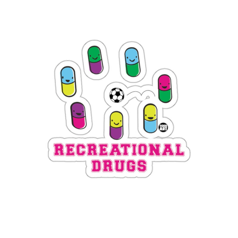 Load image into Gallery viewer, Recreational Drugs Cute Smiling Pills Sticker
