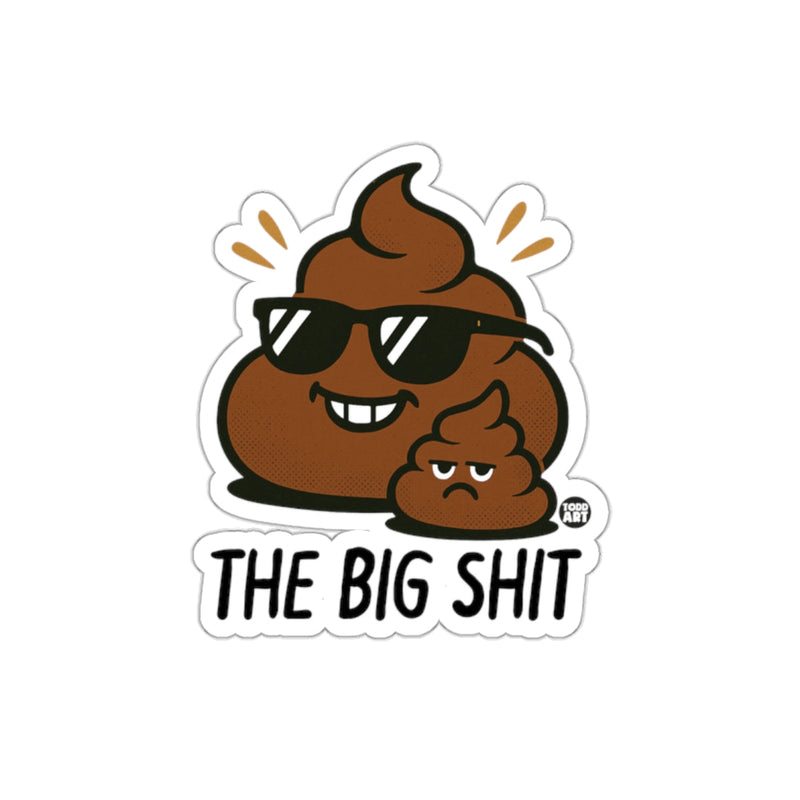 Load image into Gallery viewer, Funny The Big Shit and Little Shit Duo Cartoon sticker
