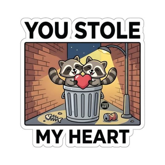 You Stole My Heart Raccoons Love 