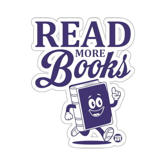 TODD ART READ MORE Books Fun Cartoon 
