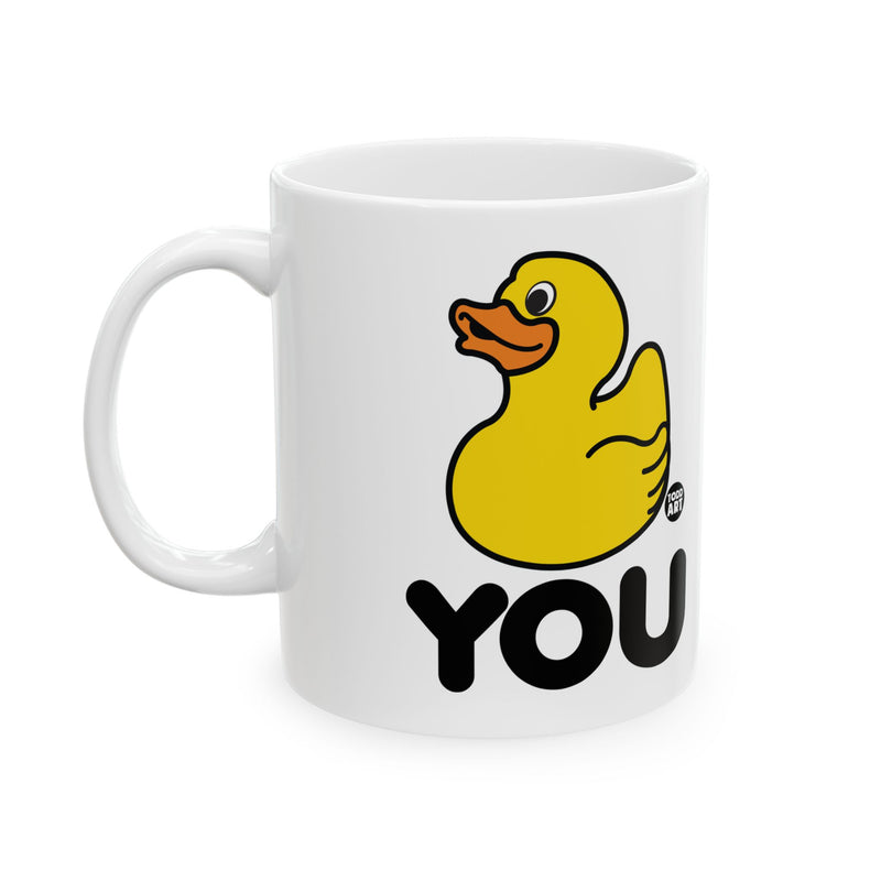 Load image into Gallery viewer, Duck You Mug, Funny Mugs for Him, Sarcastic Mens Mug, Funny Coffee Mug Men
