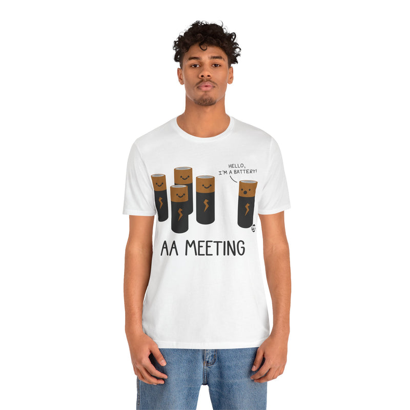 Load image into Gallery viewer, AA Meeting Unisex Tee
