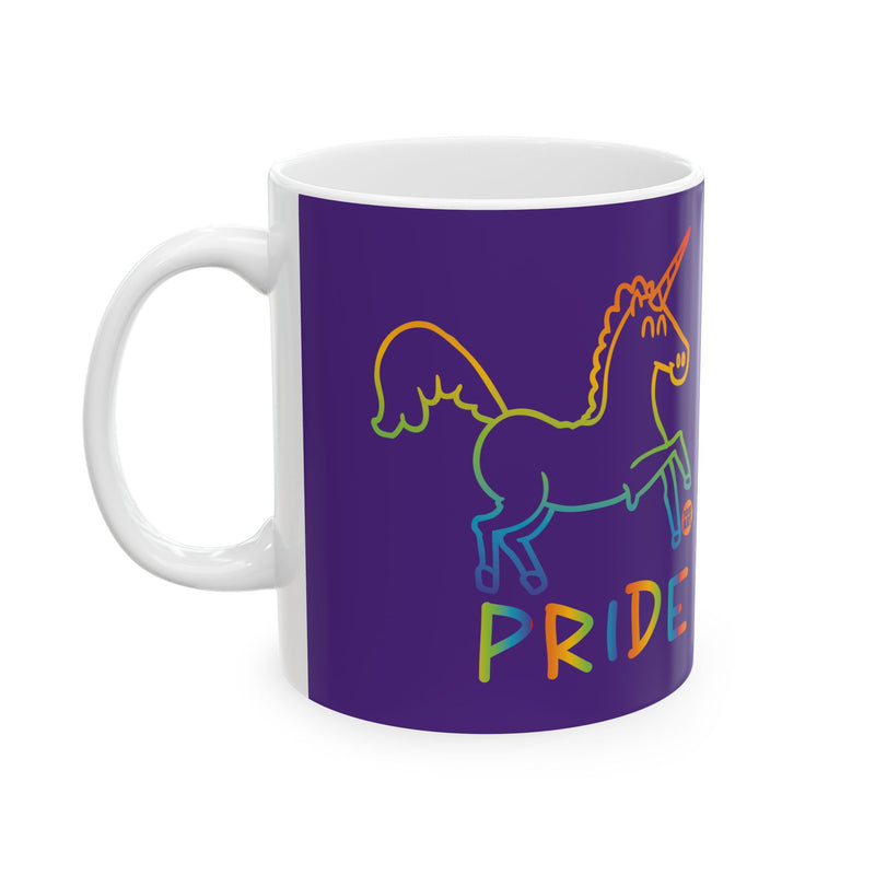 Load image into Gallery viewer, Pride Unicorn Mug, Funny Mugs for Him, Sarcastic Mens Mug, Funny Coffee Mug Men
