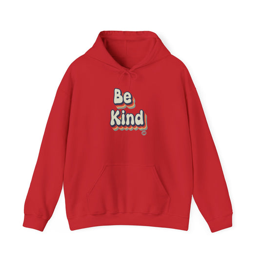 Be Kind Retro Hoodie, Cool Retro Hooded Sweatshirt, Kindness Hoodie