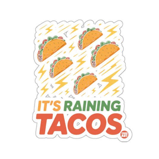 IT'S RAINING TACOS Whimsical Funny Foodie Design 