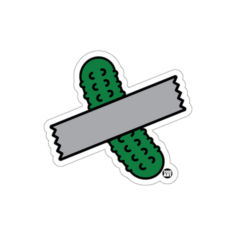 Load image into Gallery viewer, Fun Pickle Duct Tape Cartoon Sticker Product
