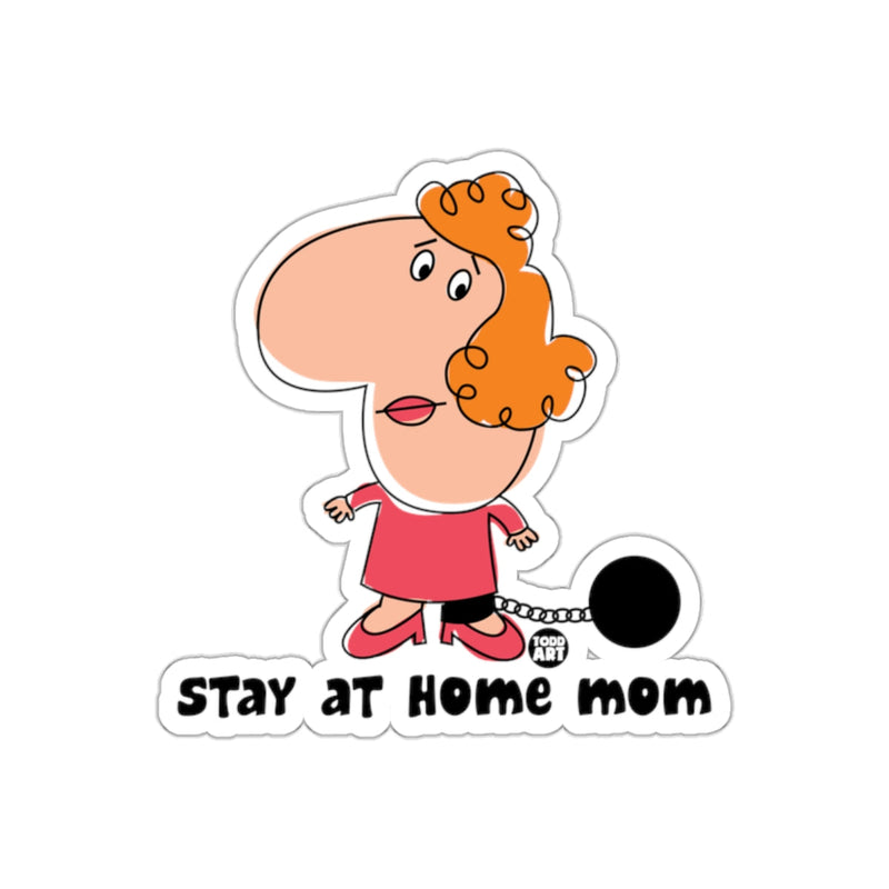 Load image into Gallery viewer, Stay at Home Mom Cartoon Character Graphic Sticker
