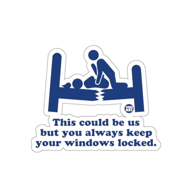 Load image into Gallery viewer, This could be us funny sticker for windows locked lovers
