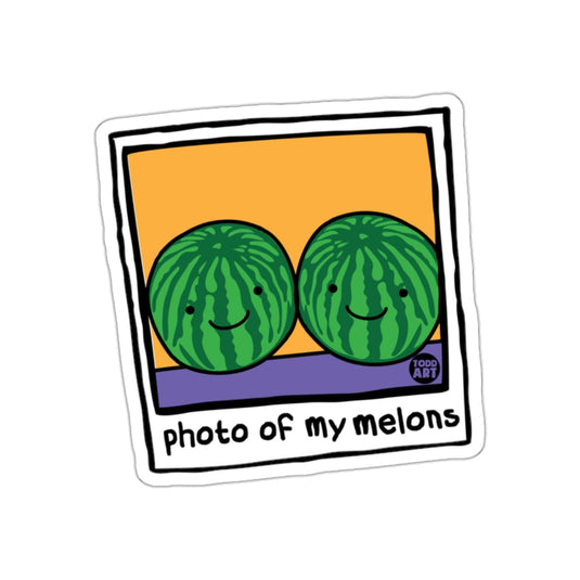 Photo of My Melons With Todd Art Brand sticker