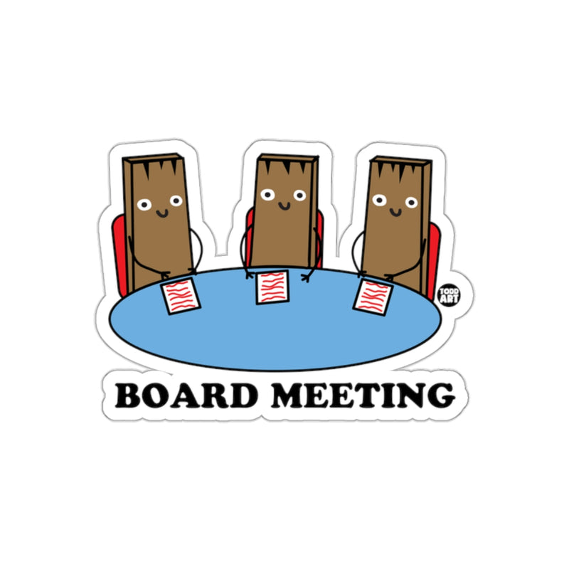 Load image into Gallery viewer, Funny Board Meeting Cartoon Group Sticker Decal
