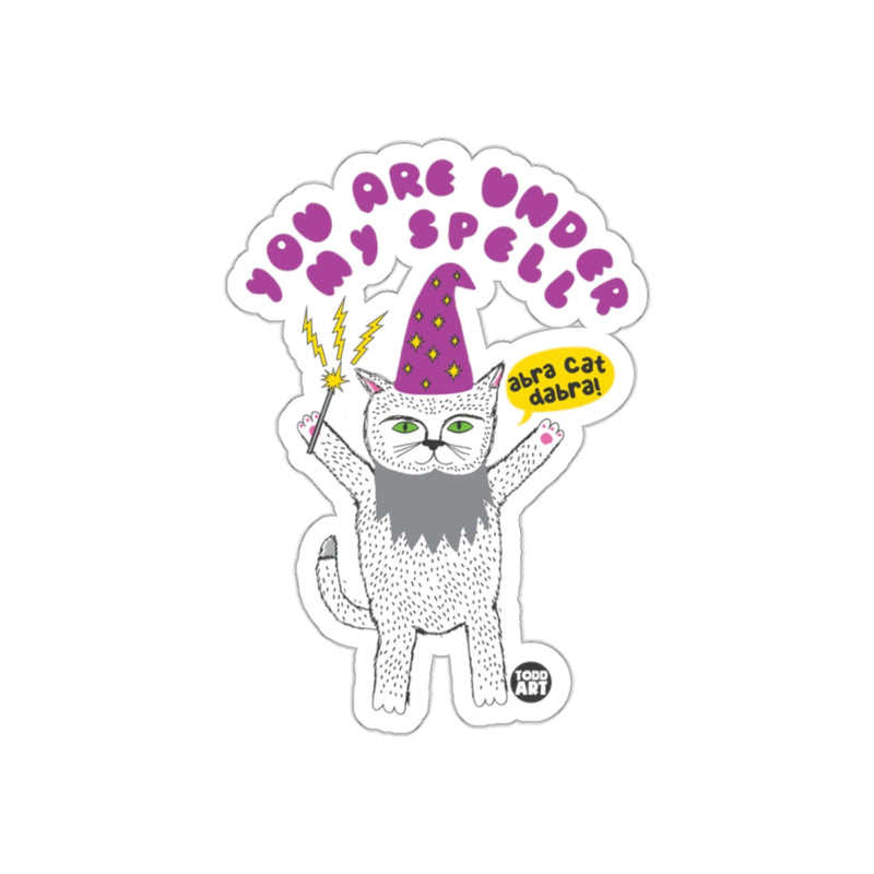 Load image into Gallery viewer, You Are Under My Spell Abra Cat Dabra Funny Sticker
