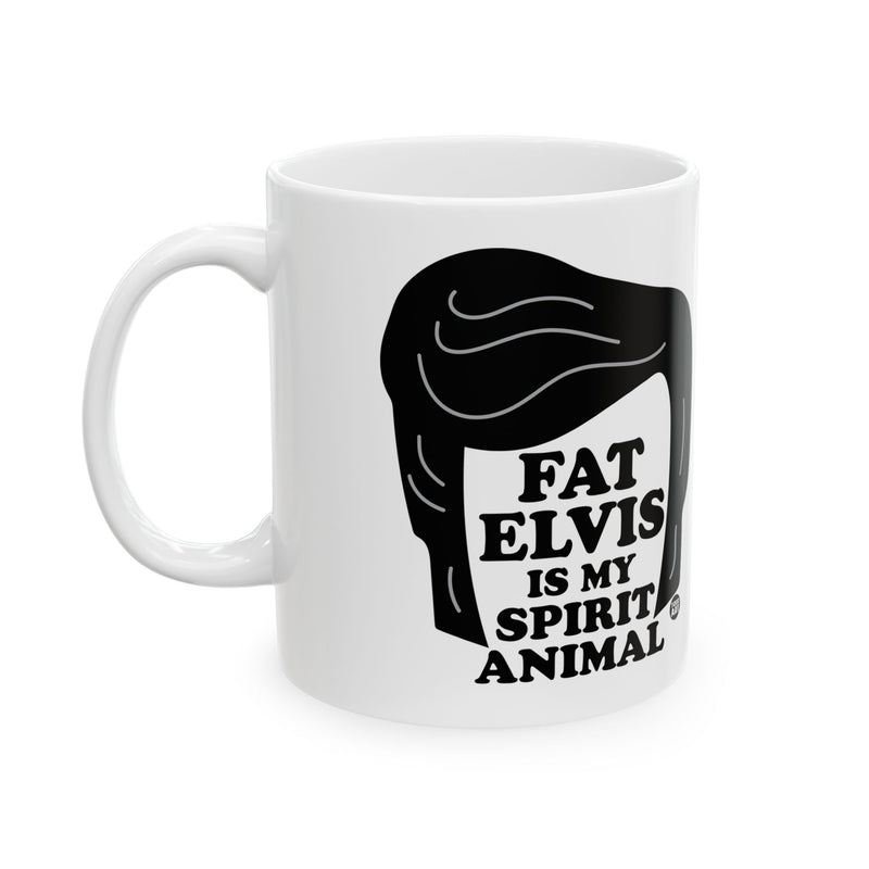 Load image into Gallery viewer, Fat Elvis Mug, Funny Mugs for Him, Sarcastic Mens Mug, Funny Coffee Mug Men
