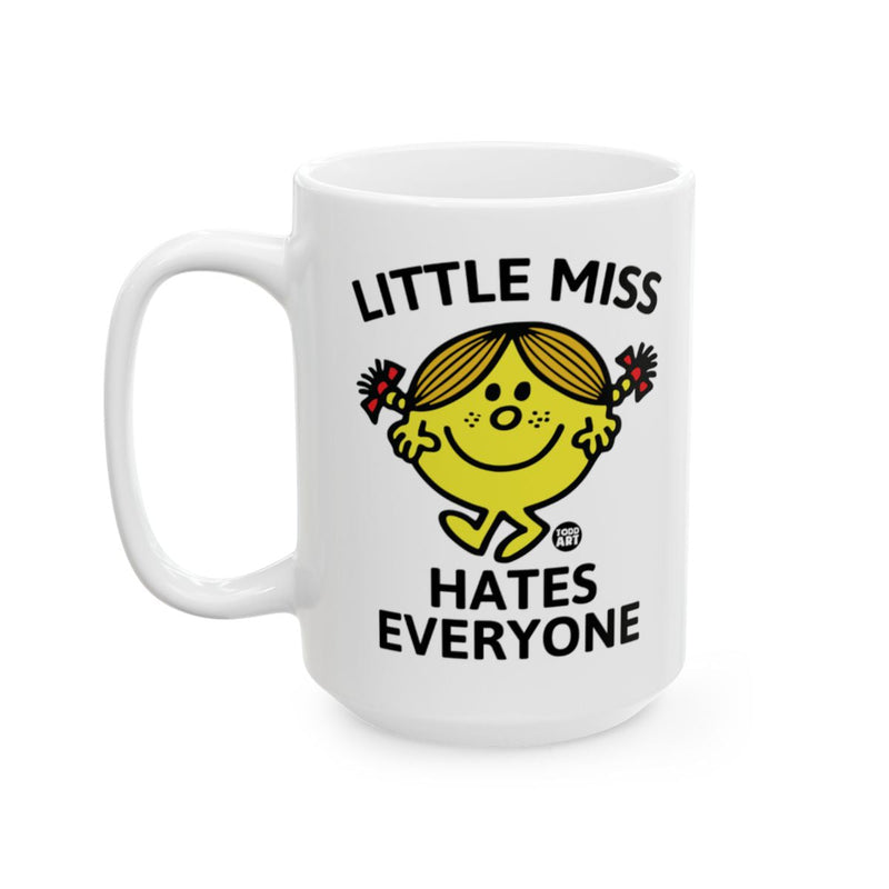 Load image into Gallery viewer, Little Miss Hates Everyone Mug Character Cup
